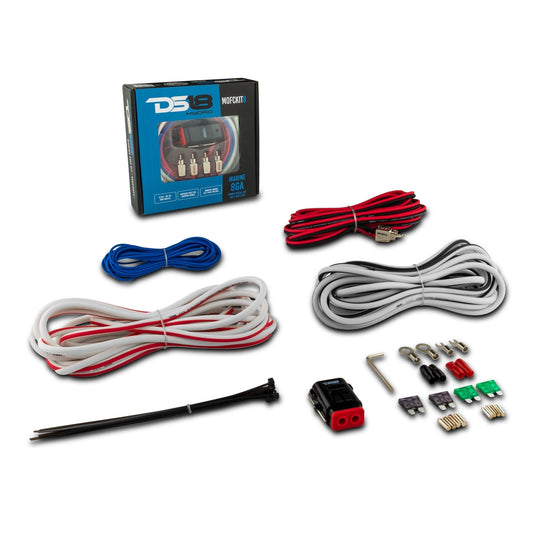 Extreme Sound System for ATVs - Loaded with 2 x 8" Coaxial Marine Speakers with RGB LED Lights