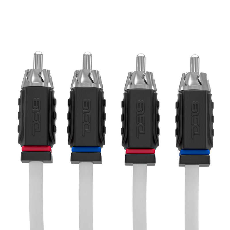 Load image into Gallery viewer, RCA Marine Grade Tinned 100% Copper OFC 12 Feet - WHITE
