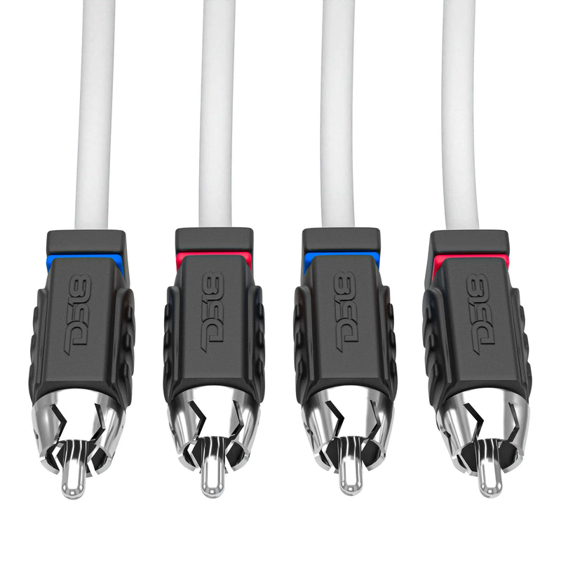 Load image into Gallery viewer, RCA Marine Grade Tinned 100% Copper OFC 6 Feet - WHITE - Skoutley Outdoors LLC
