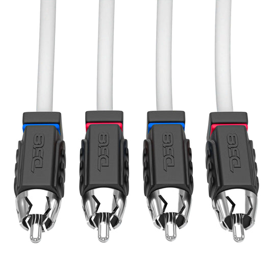 RCA Marine Grade Tinned 100% Copper OFC 6 Feet - WHITE - Skoutley Outdoors LLC