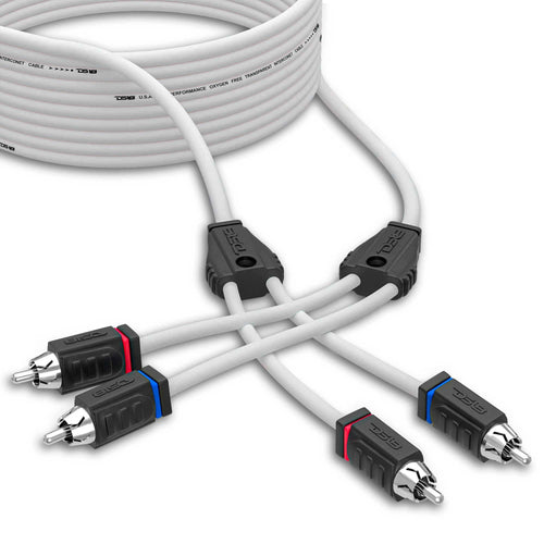 RCA Marine Grade Tinned 100% Copper OFC 25 Feet - WHITE - Skoutley Outdoors LLC