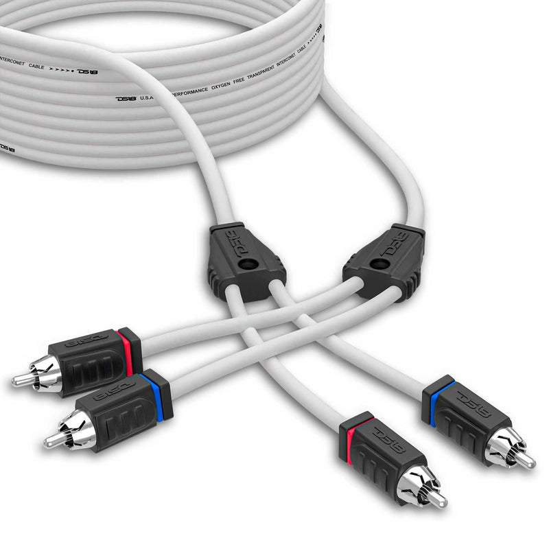 Load image into Gallery viewer, RCA Marine Grade Tinned 100% Copper OFC 25 Feet - WHITE - Skoutley Outdoors LLC
