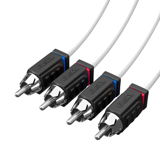 RCA Marine Grade Tinned 100% Copper OFC 3 Feet - WHITE - Skoutley Outdoors LLC