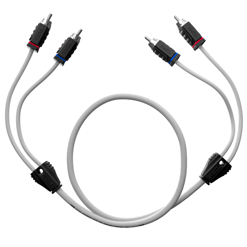 Load image into Gallery viewer, RCA Marine Grade Tinned 100% Copper OFC 3 Feet - WHITE - Skoutley Outdoors LLC
