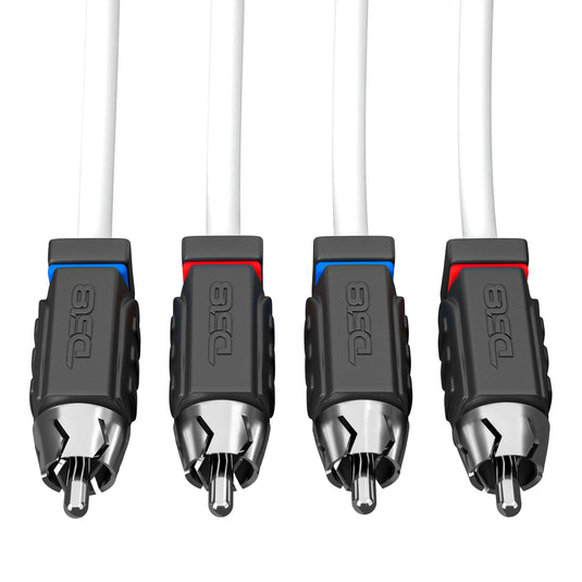 RCA Marine Grade Tinned 100% Copper OFC 3 Feet - WHITE - Skoutley Outdoors LLC