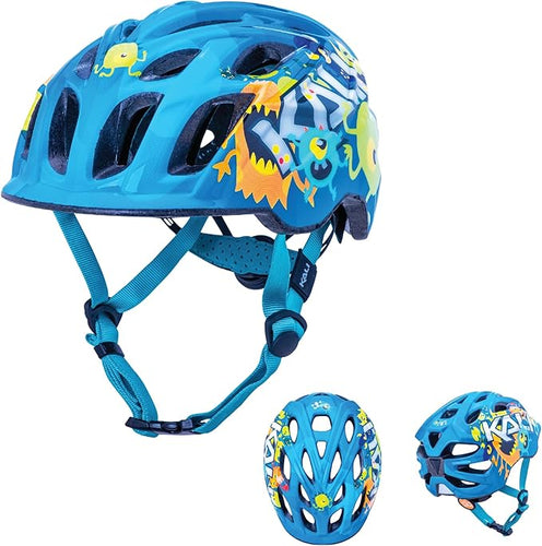KALI PROTECTIVES Chakra Youth Bicycle Helmet - Monster Blue