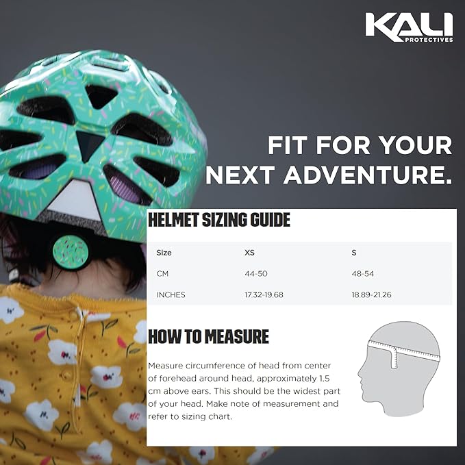 Load image into Gallery viewer, KALI PROTECTIVES Chakra Youth Bicycle Helmet - Monster Blue

