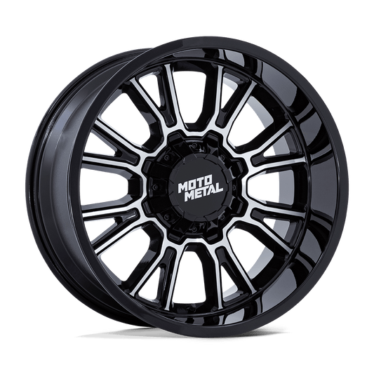 Moto Metal Mo810 Legacy Gloss Black Machined