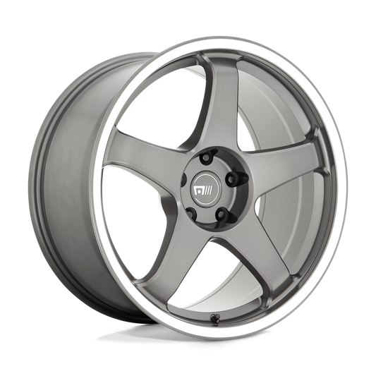 Motegi Mr151 Cs5 Gunmetal With Machined Lip