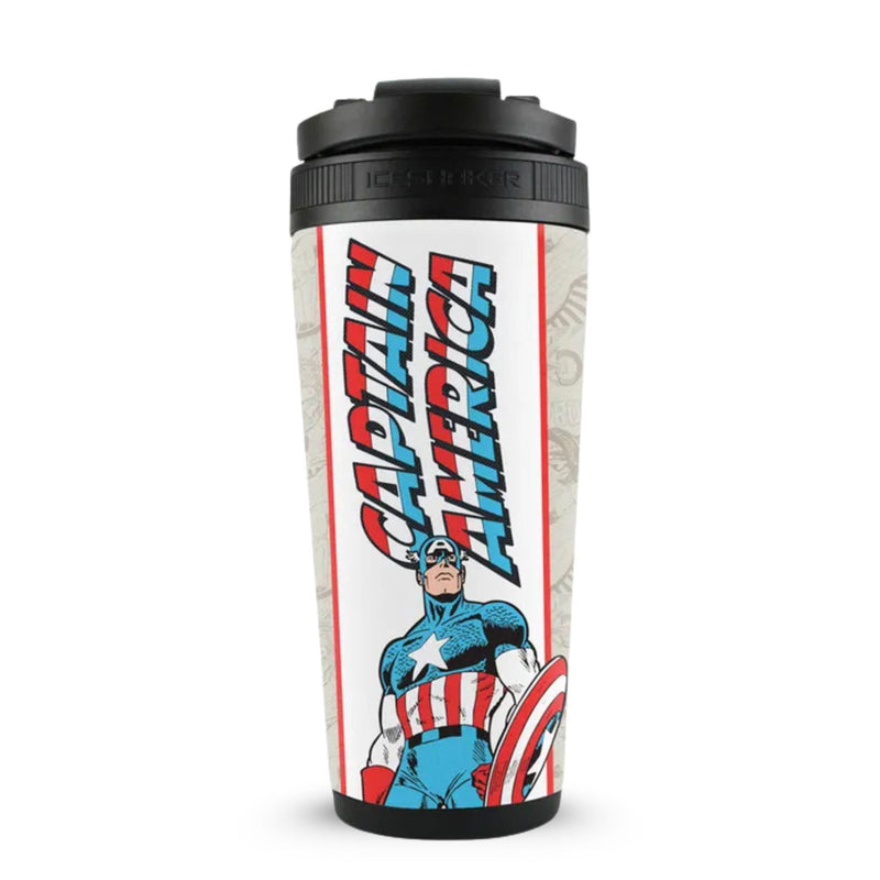 Load image into Gallery viewer, Marvel Retro Captain America 4D Ice Shaker
