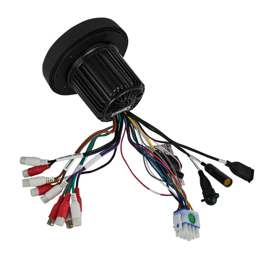 Marine and Powersports Headunit 2.75" LCD screen , 1 Zone, 4 volts Output, BT, RDS 4 X 40 Watts - Skoutley Outdoors LLC