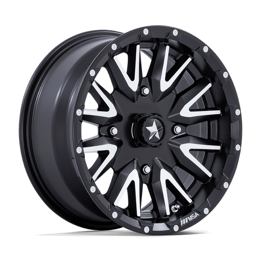 Msa Offroad Wheels M49 Creed Matte Black Machined