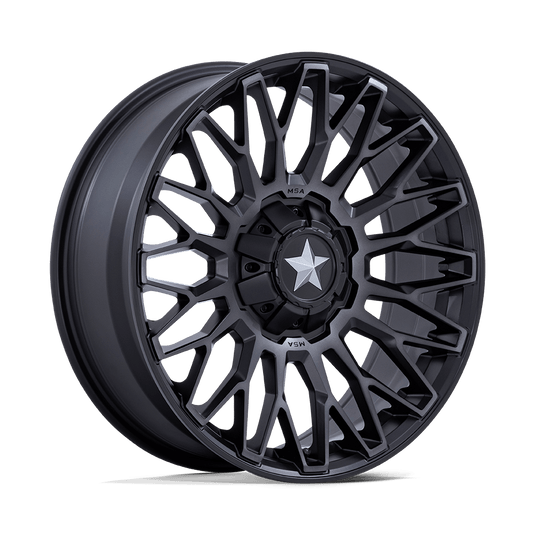 Msa Offroad Wheels M50 Clubber Matte Black Ddt