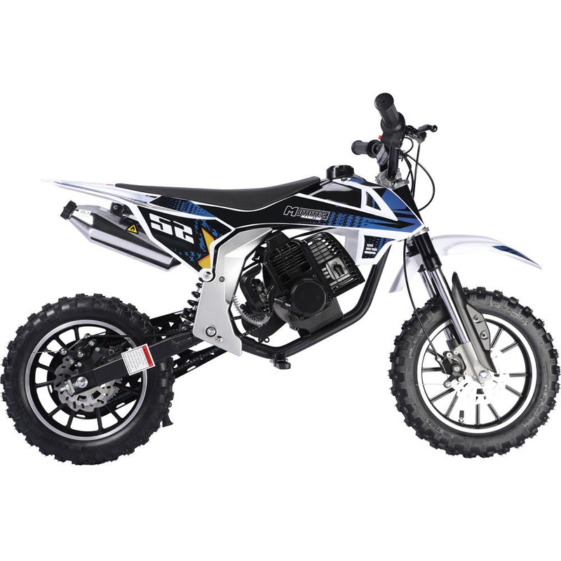 Load image into Gallery viewer, MotoTec Warrior 52cc 2-Stroke Kids Gas Dirt Bike
