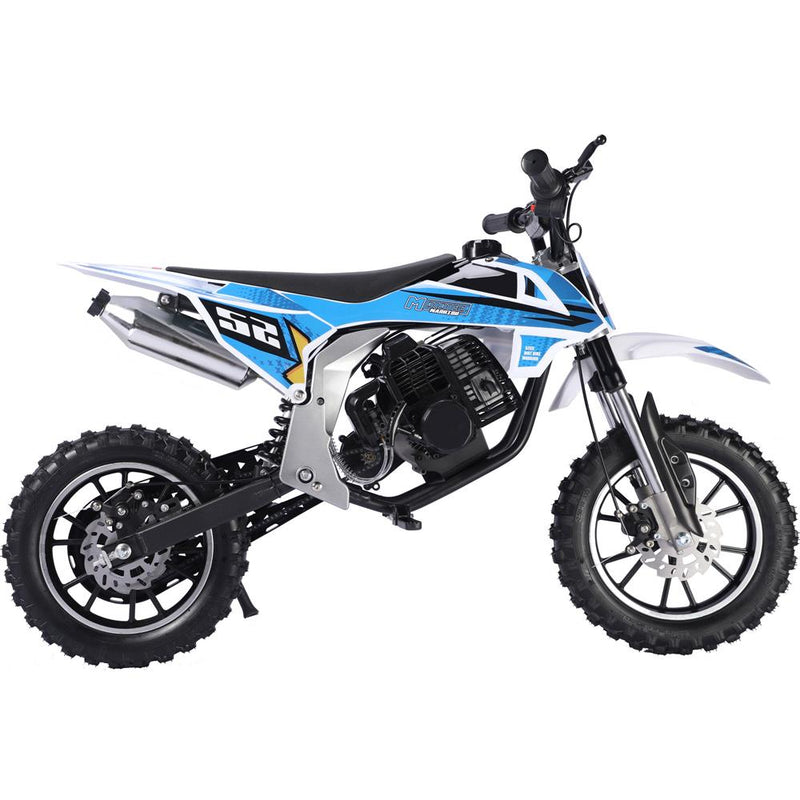 Load image into Gallery viewer, MotoTec Warrior 52cc 2-Stroke Kids Gas Dirt Bike

