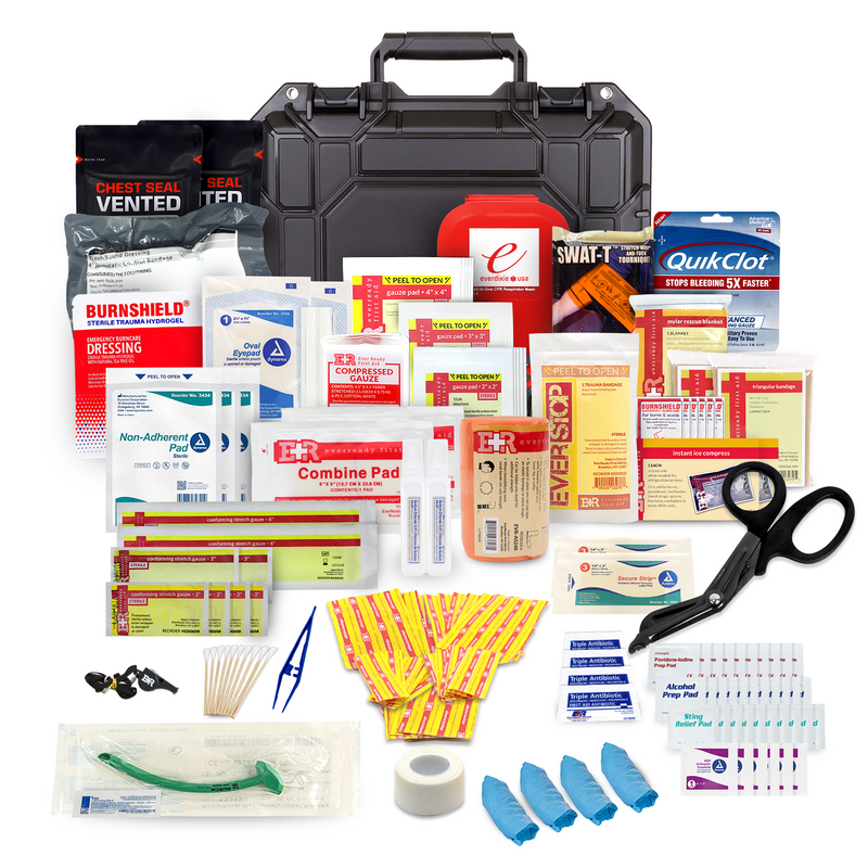 Load image into Gallery viewer, Fully Stocked Marine First Aid Medical Kit in Lightweight Waterproof Case
