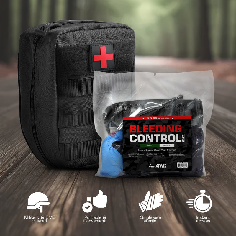Load image into Gallery viewer, Premium Bleeding Control Pack – Emergency Trauma Kit
