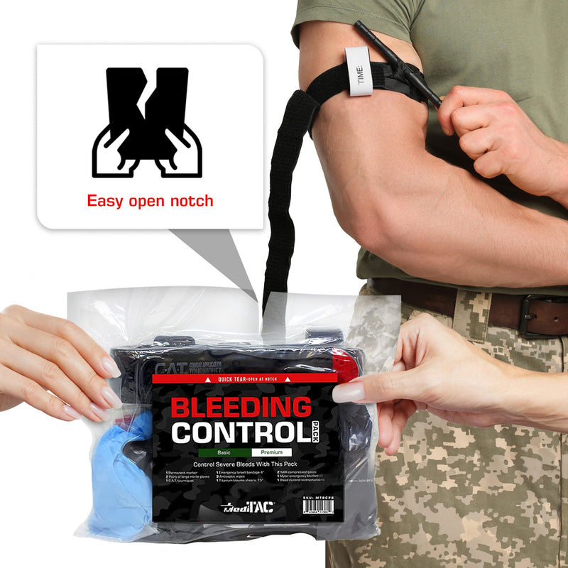 Load image into Gallery viewer, Premium Bleeding Control Pack – Emergency Trauma Kit
