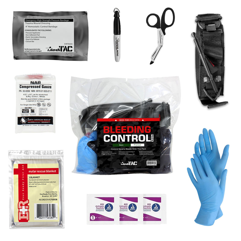 Load image into Gallery viewer, Premium Bleeding Control Pack – Emergency Trauma Kit
