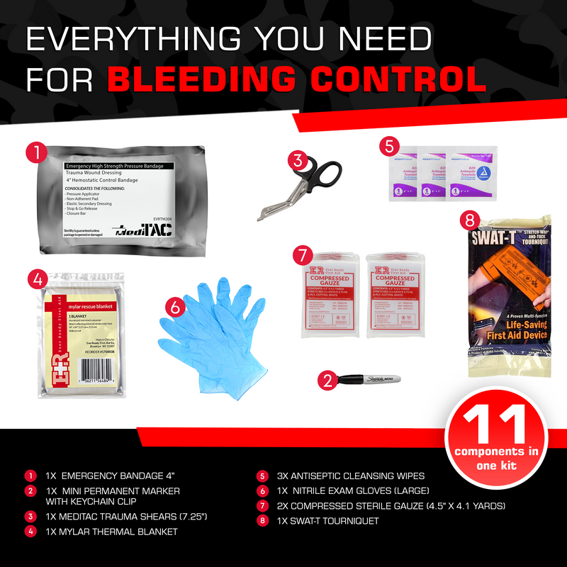 Load image into Gallery viewer, Basic Bleeding Control Kit with SWAT-T Tourniquet
