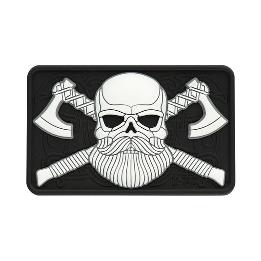 M-Tac Bearded Skull with Axes 3D PVC
