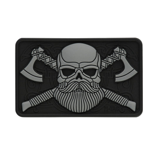 M-Tac Bearded Skull with Axes 3D PVC
