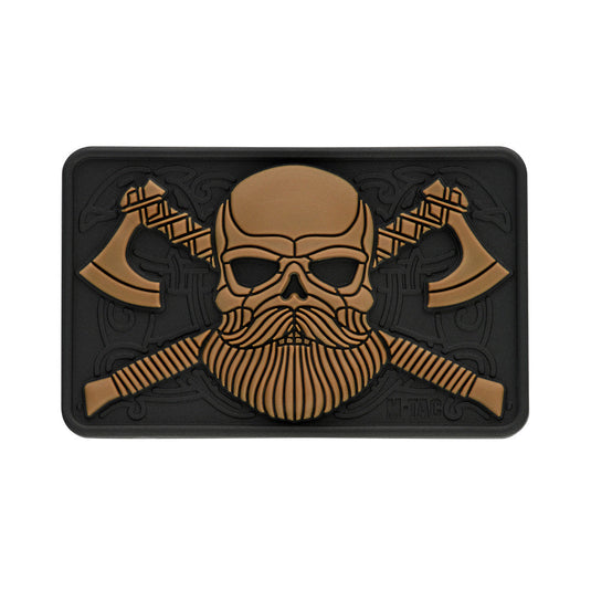 M-Tac Bearded Skull with Axes 3D PVC