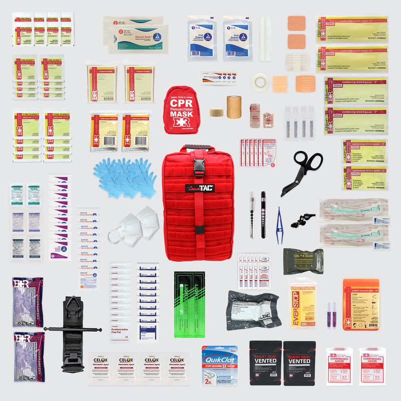 Load image into Gallery viewer, Rip-Away Fully Stocked Tactical Trauma Kit - Chest Seals, Tourniquet, &amp; Bleeding Control
