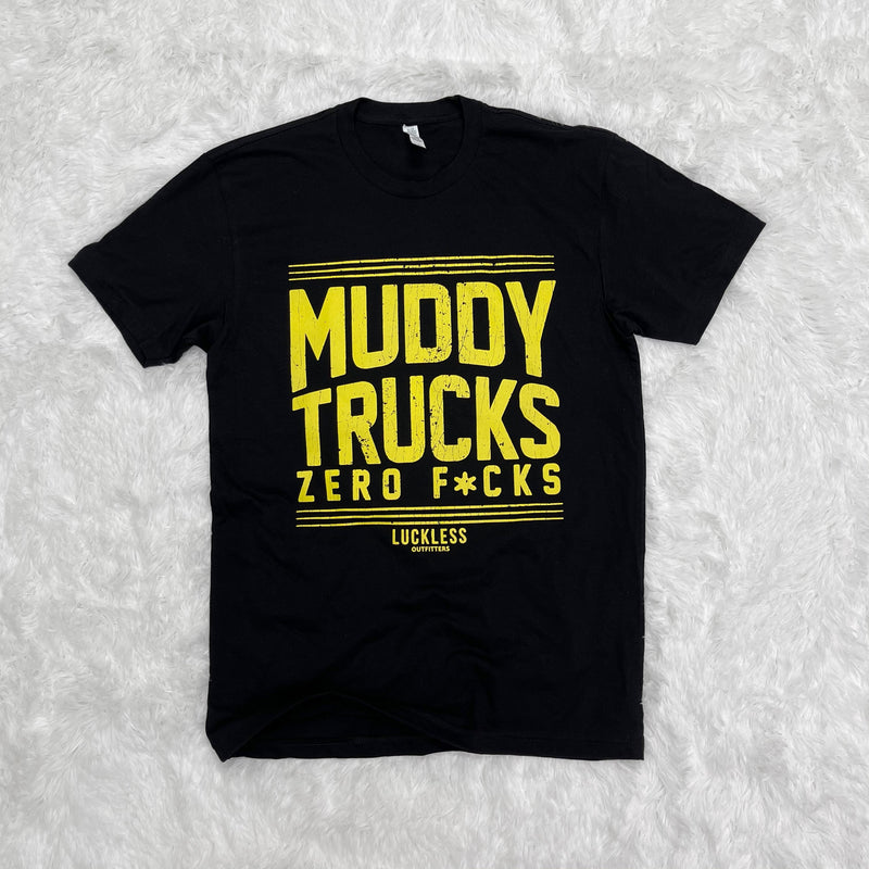 Load image into Gallery viewer, Muddy Trucks Zero F*cks Hoodie
