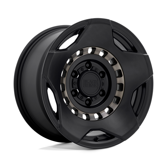 Black Rhino Hard Alloys Muzzle Matte Black W/ Machined Tinted Ring