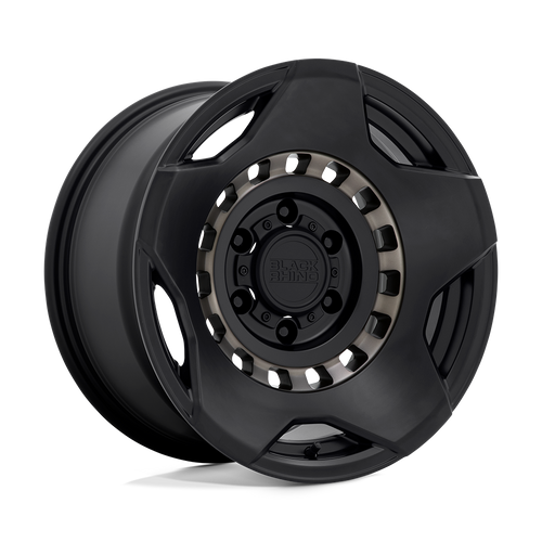Black Rhino Hard Alloys Muzzle Matte Black W/ Machined Tinted Ring