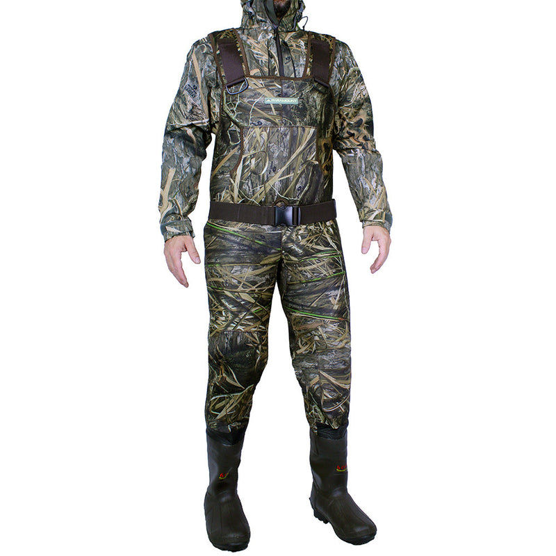 Load image into Gallery viewer, BAYOU 3.5mm Neoprene Camo Chest Wader 600g Boots
