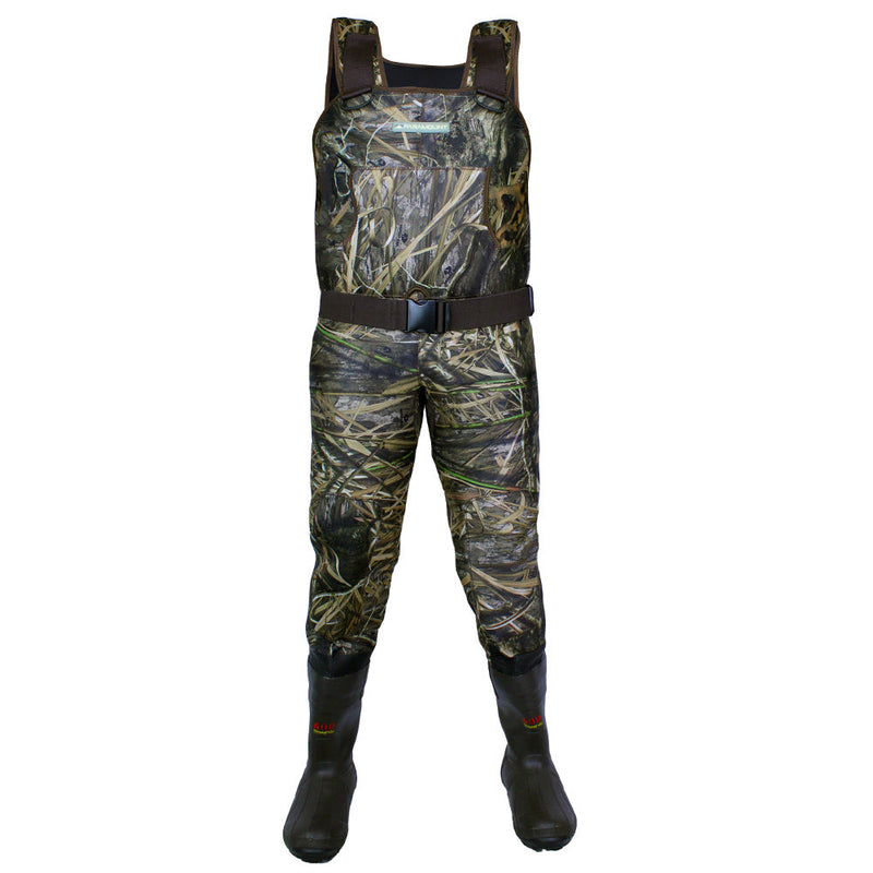 Load image into Gallery viewer, BAYOU 3.5mm Neoprene Camo Chest Wader 600g Boots
