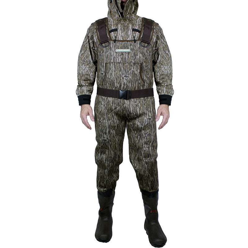 Load image into Gallery viewer, BAYOU 3.5mm Neoprene Camo Chest Wader 600g Boots
