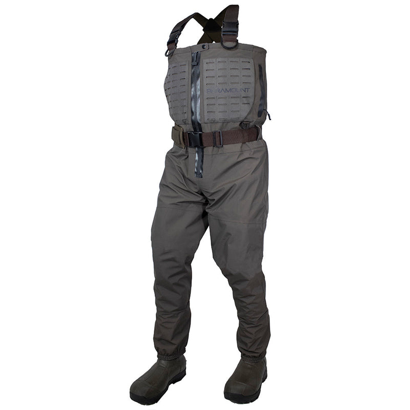 Load image into Gallery viewer, PINNACLE Zippered Breathable Camo Wader 1200g
