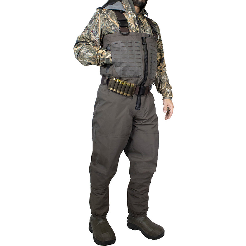 Load image into Gallery viewer, PINNACLE Zippered Breathable Camo Wader 1200g
