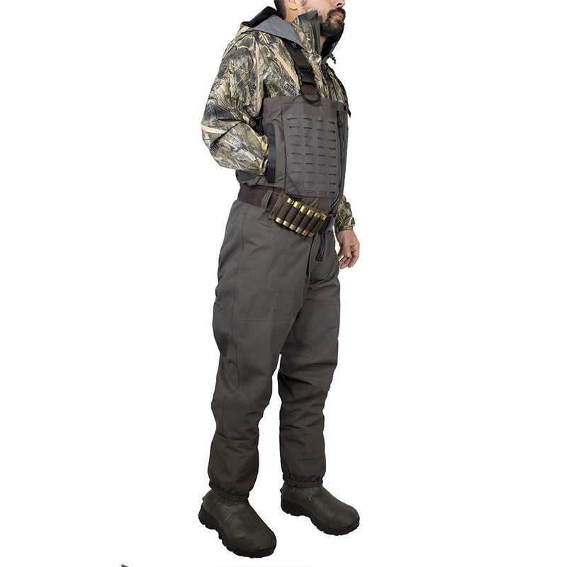 Load image into Gallery viewer, PINNACLE Zippered Breathable Camo Wader 1200g
