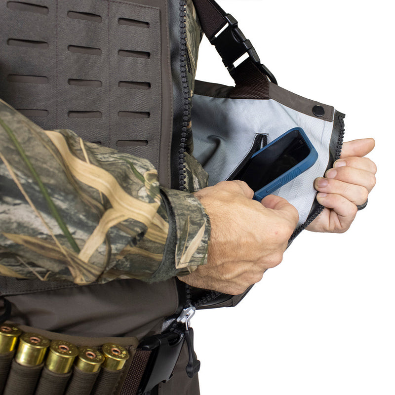 Load image into Gallery viewer, PINNACLE Zippered Breathable Camo Wader 1200g
