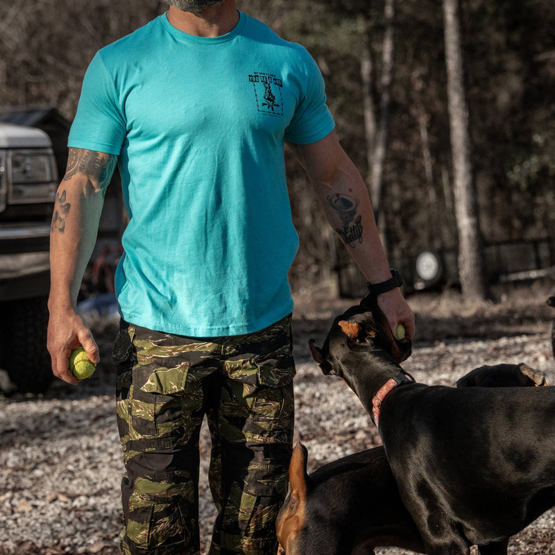 Load image into Gallery viewer, My Dog Thinks You're A Hoe Men's T-Shirt
