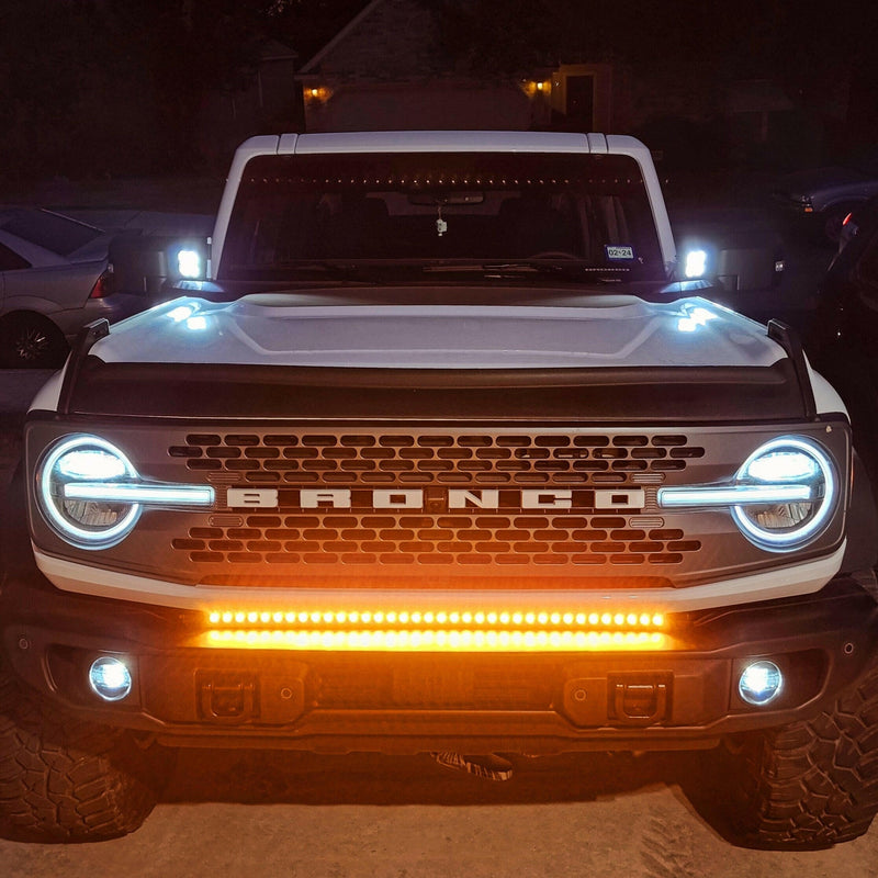 Load image into Gallery viewer, 2021+ Ford Bronco Capable Bumper 40in Light Bar - Slim
