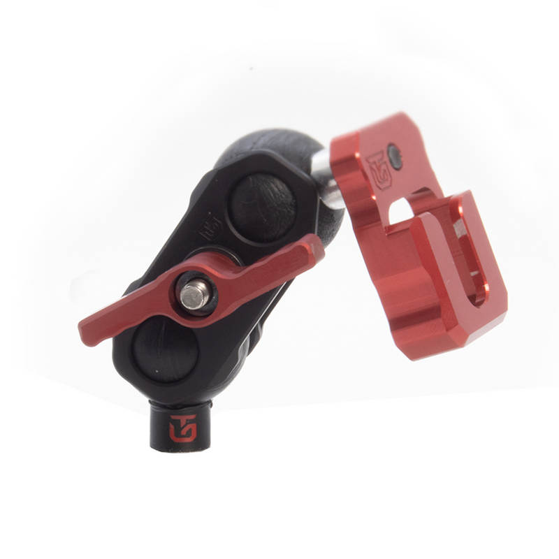 Load image into Gallery viewer, Mach 125 Arm - Short Machined Aluminum 1" Ball Mount Arm
