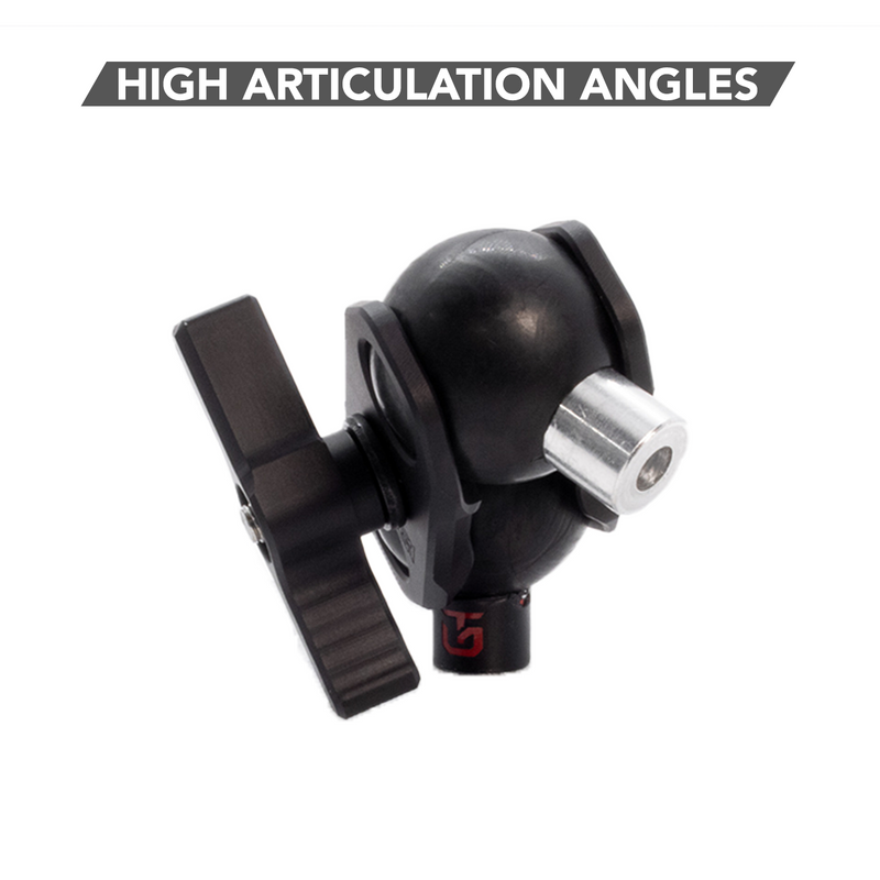 Load image into Gallery viewer, Mach 125 Arm - Short Machined Aluminum 1" Ball Mount Arm
