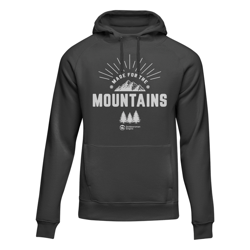 Load image into Gallery viewer, Made For The Mountains Adult Fleece Hooded Sweatshirt
