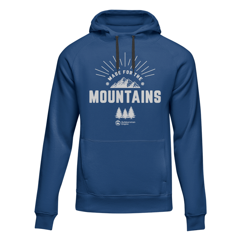 Load image into Gallery viewer, Made For The Mountains Adult Fleece Hooded Sweatshirt
