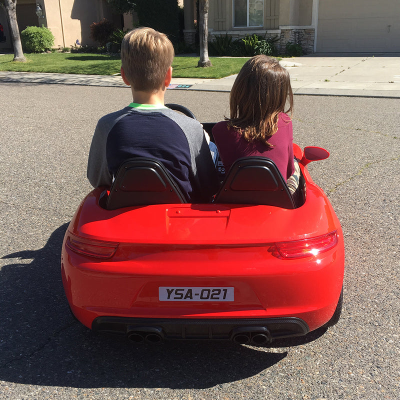 Load image into Gallery viewer, 2 Seater Porsche Style Ride On Electric Car For Children To Adults
