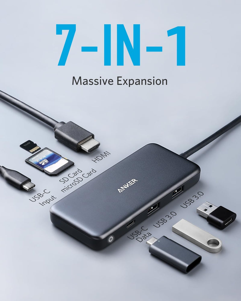 Load image into Gallery viewer, Anker <b>341</b> USB-C Hub (7-in-1)
