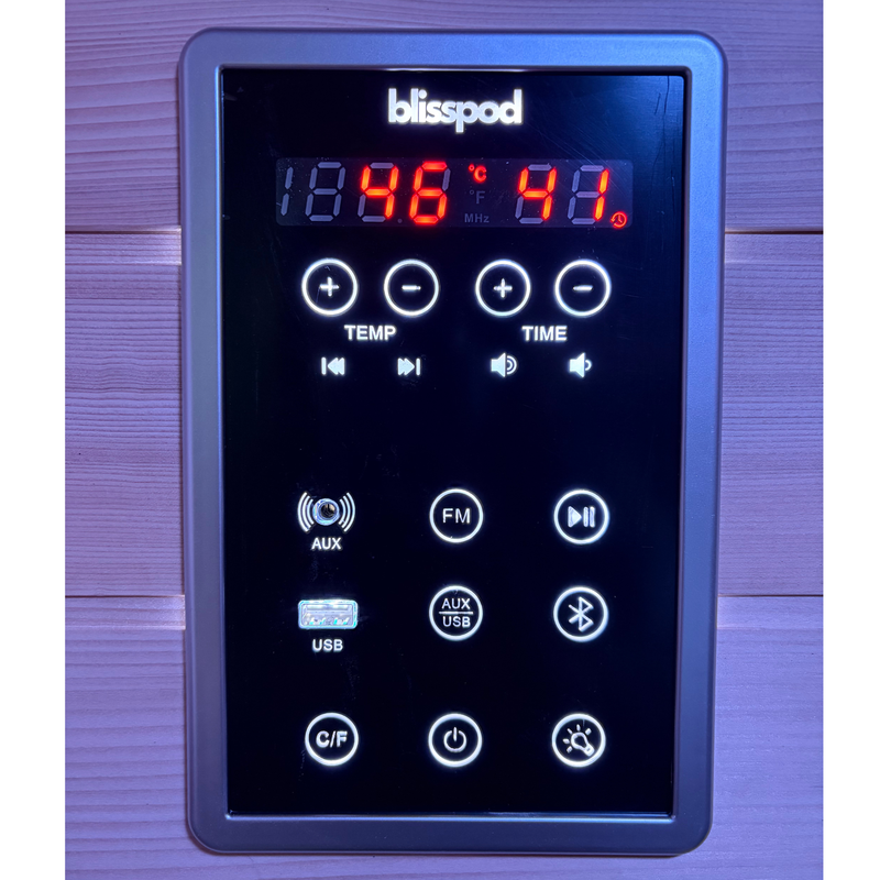 Load image into Gallery viewer, Blisspod | Malmo | All-In-One | Infrared + Red Light Therapy | Premium Sauna | Low EMF | LED Chromotherapy | 2 Person
