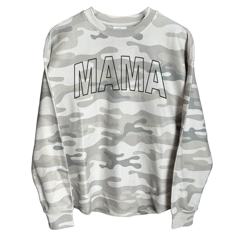 Load image into Gallery viewer, Mama Outline Grey (Front)
