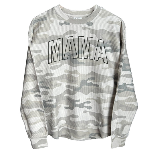 Mama Outline Grey (Front)