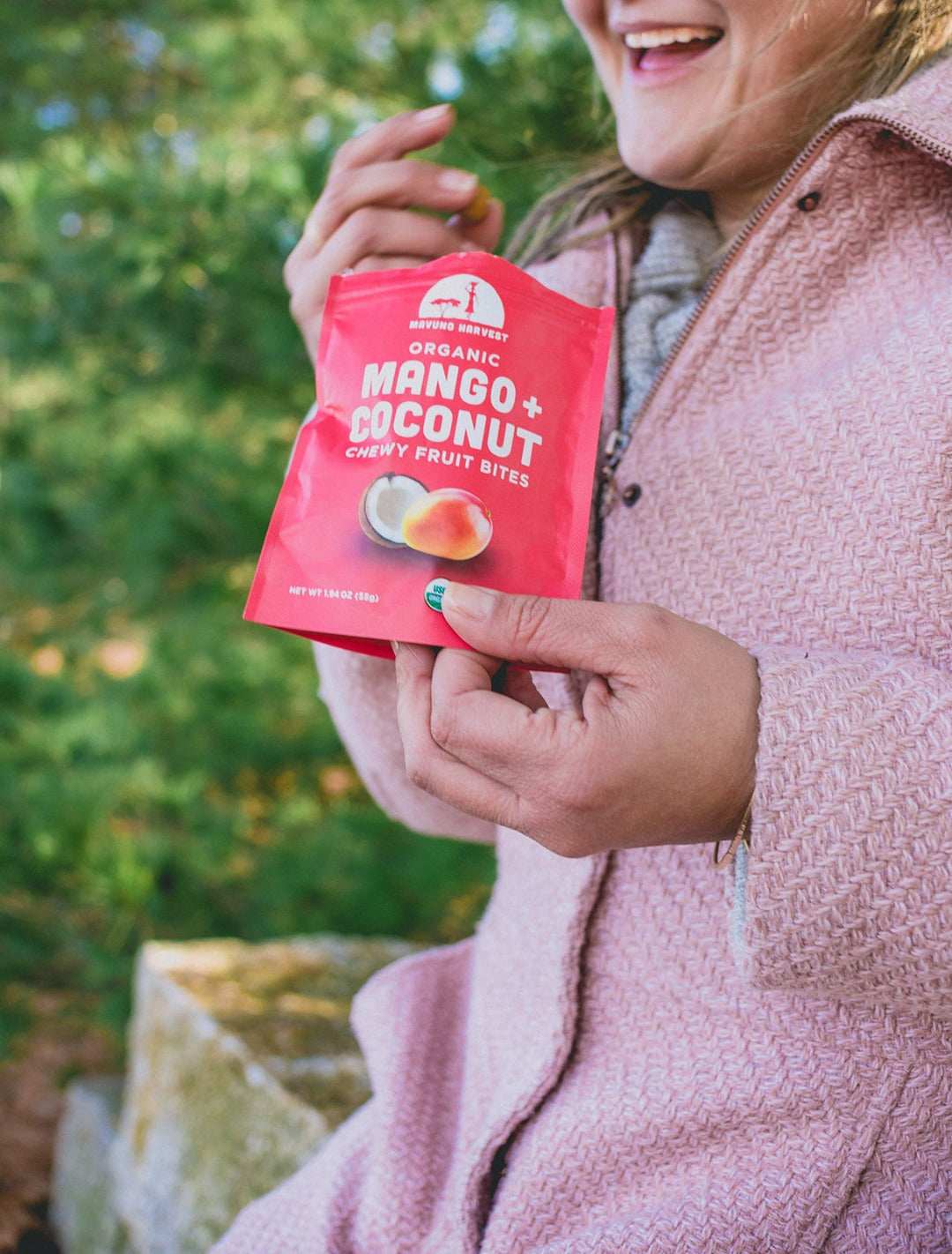 Organic Fruit Bites: Mango & Coconut - Skoutley Outdoors LLC
